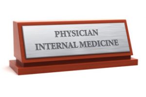 We recommend using a doctor of internal medicine as a primary care physician.
